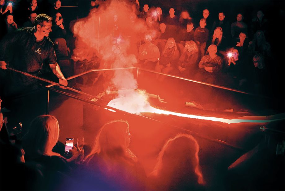 Lava show Iceland