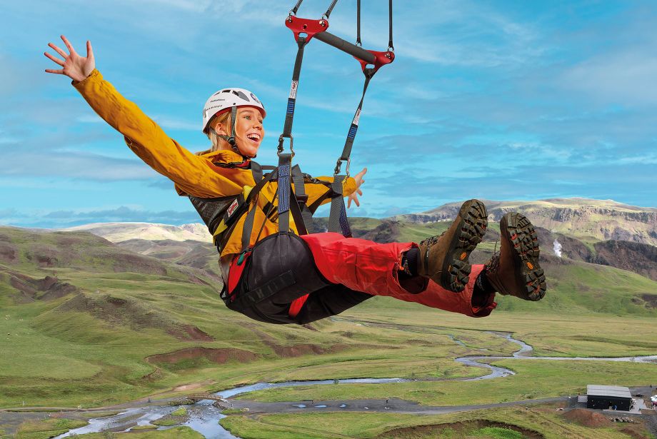 zipline Iceland
