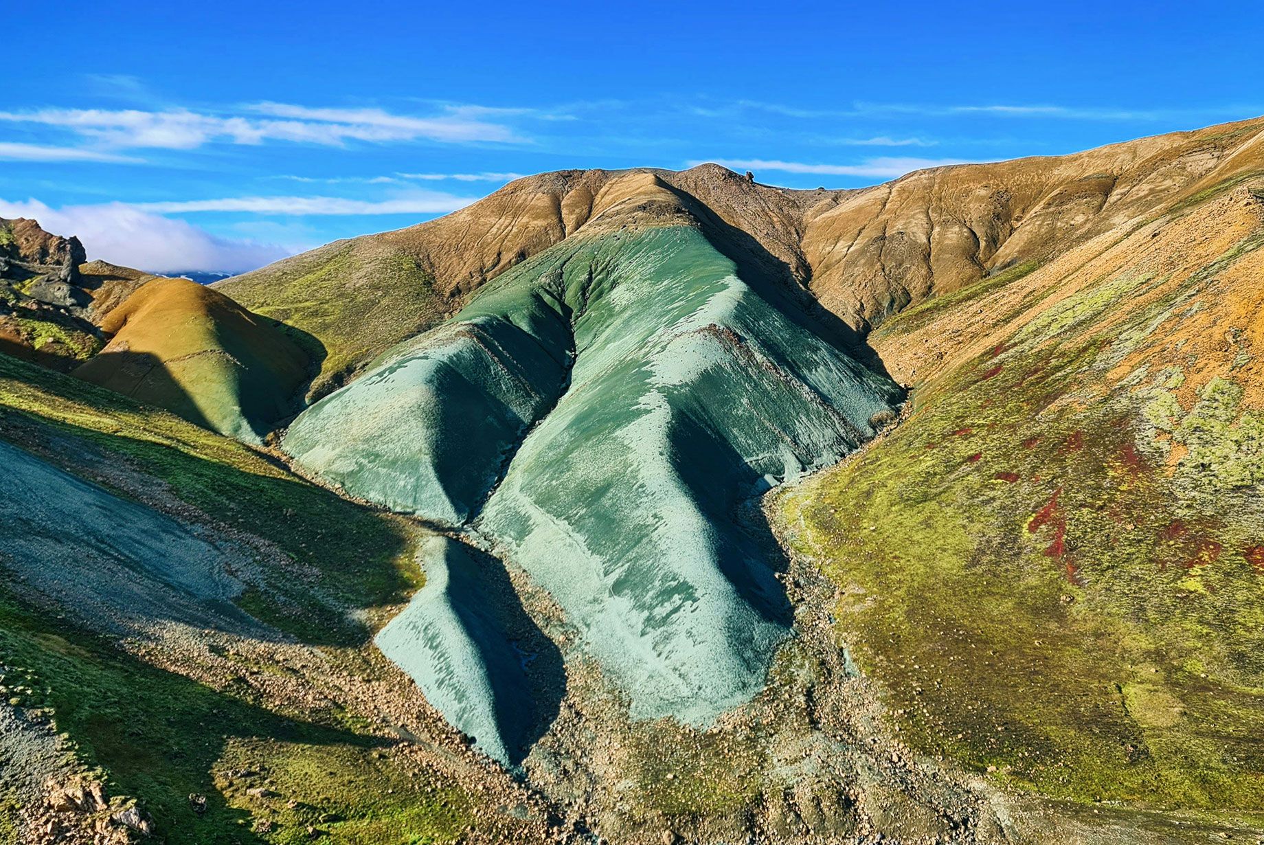 Grænihryggur Hiking Tour in Iceland